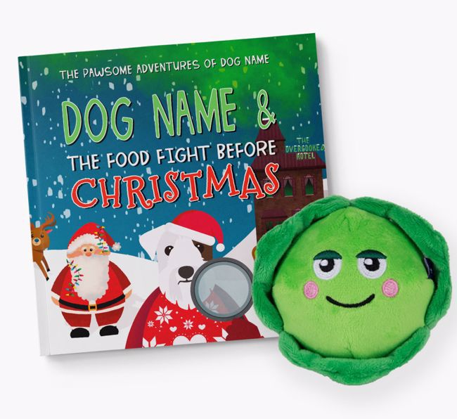 Personalised Book: Your Dog and the Food Fight Before Christmas